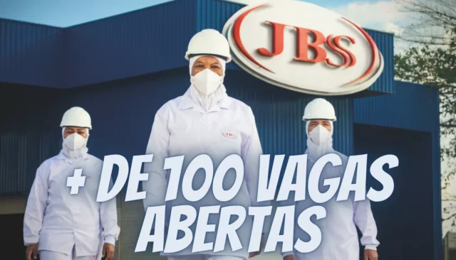 JBS tem seleção aberta com mais de 100 vagas