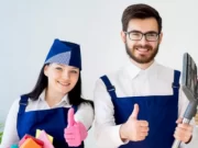 Oficial de serviços gerais na manutenção de edificações